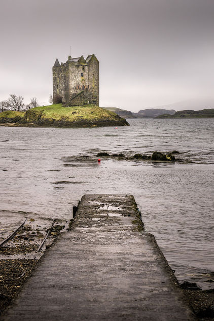 Stalcher castle - Scotland - Travel photography - Kostenloses image #347159