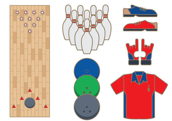 Bowling Alley Vector - Free vector #348059