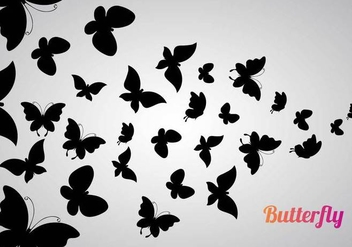 Free Butterflies Vector - Kostenloses vector #353839
