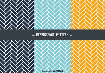 Herringbone Pattern Vectors - vector gratuit #355769 