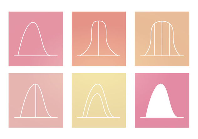 Vector Bell Curve Graphics - Free vector #358109