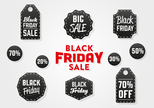 Free Black Friday Vector Background - Free vector #360709