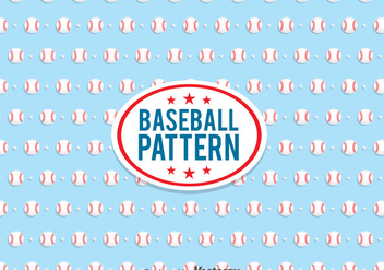Baseball Pattern Vector - vector gratuit #361669 