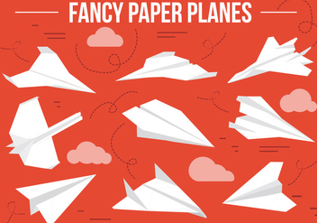 Free Paper Planes Vector - vector #362449 gratis