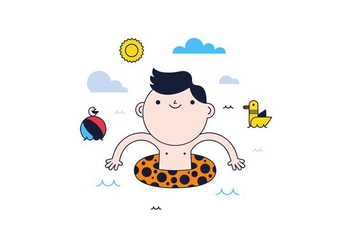 Free Swimming Vector - Free vector #365619