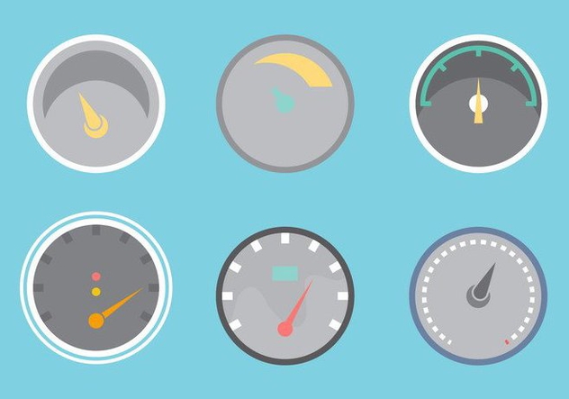Free Tachometer Vector Graphic 2 - Free vector #368679