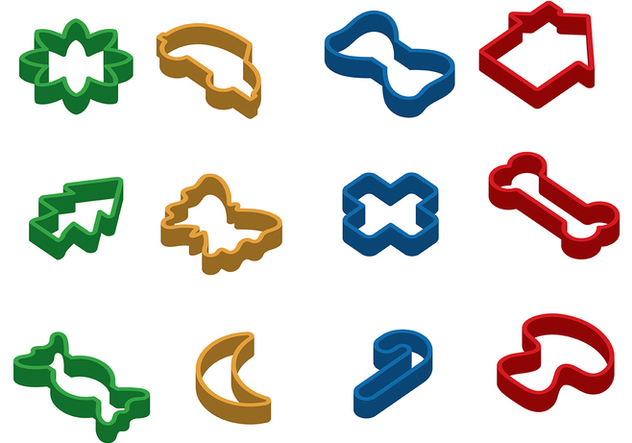 Free Cookie Cutter Vector - Free vector #368959