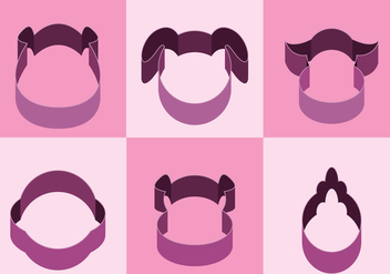 Cookie Cutter Vector - Free vector #370049