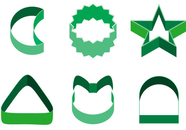 Cookie Cutter Vector - Free vector #370109