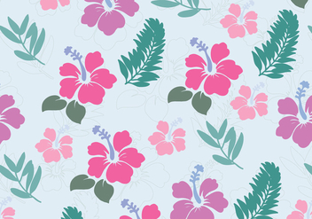 Flowers from Hawaii - бесплатный vector #370159