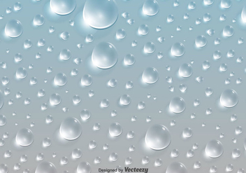 Water Drops Pattern Background - Vector - vector gratuit #371639 