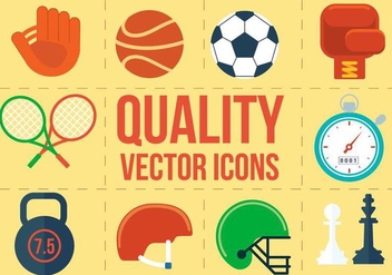 Free Vector Sport Icons - Free vector #371899