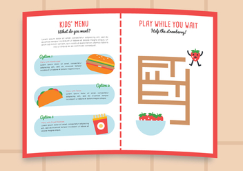 Menu with a Game - Free vector #374029