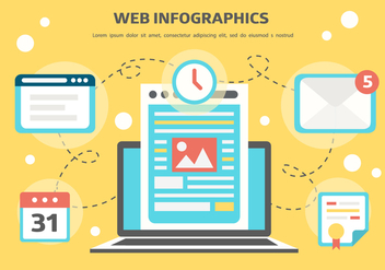 Free Web Vector Infographics - Free vector #374239