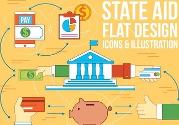 Free State Aid Vector - vector #375179 gratis