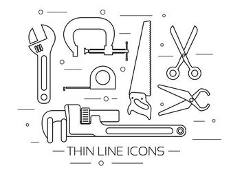 Free Vector Tool Icons - Free vector #377889