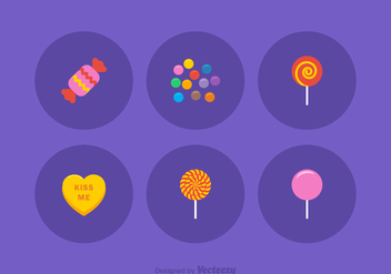 Free Candy Vector Icons - Kostenloses vector #378469