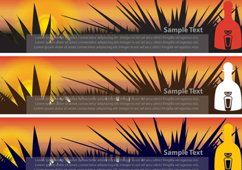 Banners Tequila - Free vector #379739