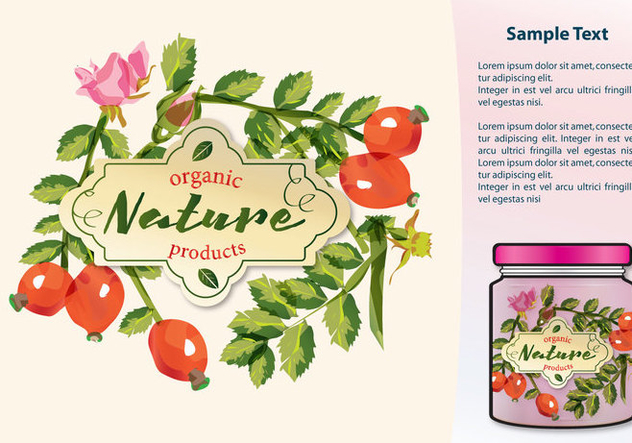 Organic Products - Free vector #384549