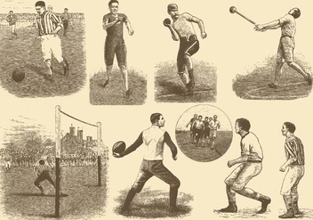 Vintage Sports - бесплатный vector #392419