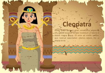 Free Cleopatra Illustration - бесплатный vector #394319