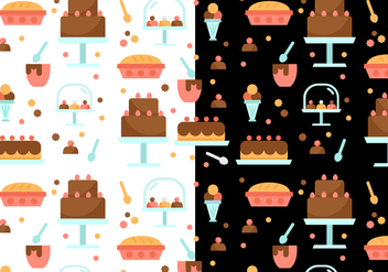 Free Bakery Pattern Vector - Free vector #397909