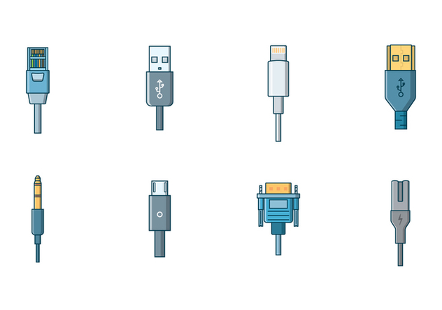 Free Cable Connector Vector - Free vector #400249