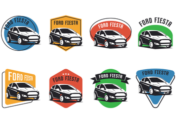 Ford Fiesta Emblem - Kostenloses vector #402979