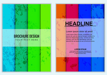Free Vector Colorful Business Brochure - vector gratuit #405159 
