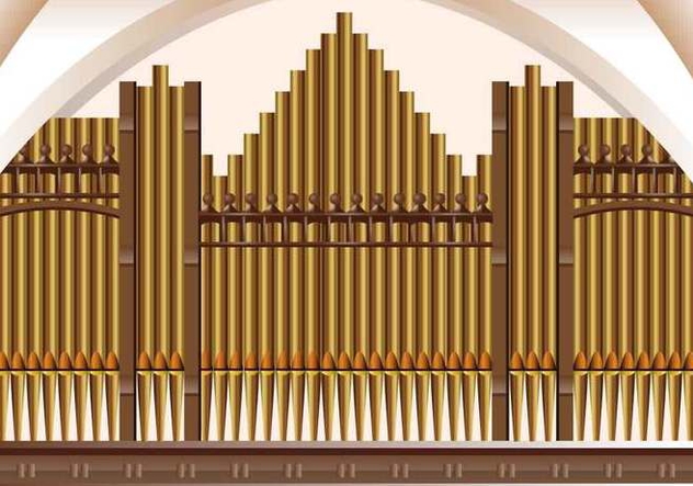 Pipe Organ Church Musical Background - Kostenloses vector #407759