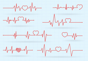Free Heart Rate Vector - Kostenloses vector #410579