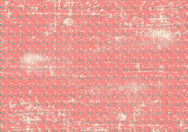 Grunge Polka Dot Background - Free vector #413349
