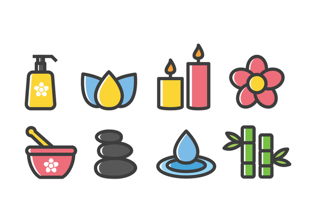 Free Spa and Beauty Icons - Free vector #416059