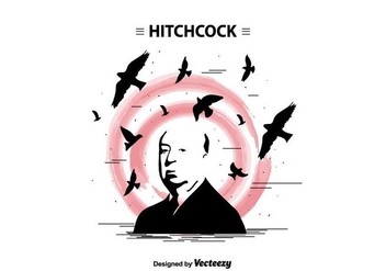 Hitchcock Vector - бесплатный vector #416089