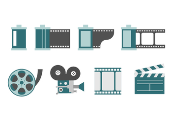 Free Film Canister Vector - vector gratuit #418239 