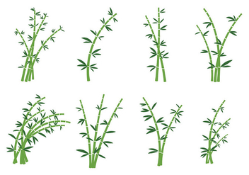 Free Bamboo Icons Vector - vector gratuit #419829 