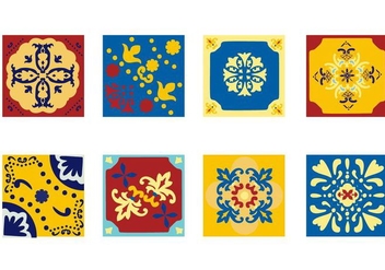 Free Portuguese Tile Azulejo Vector - бесплатный vector #420769
