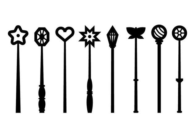 Magical Stick Icons - Free vector #422229