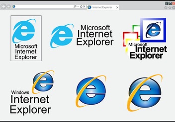 Internet Explorer Browser Icons - vector gratuit #424099 