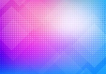 Free Vector Colorful Geometric Halftone Background - Kostenloses vector #428059