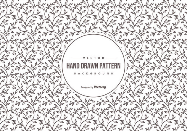 Cute Hand Drawn Background Pattern - Free vector #428149