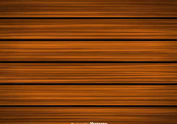 Wooden Planks Vector Background - Kostenloses vector #429029