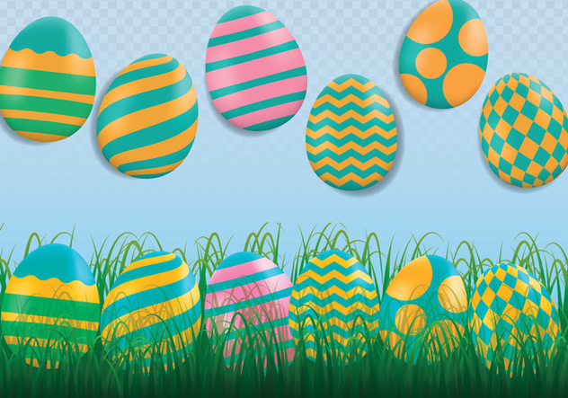 Easter Background - vector #433659 gratis