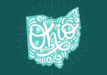 Ohio State Lettering - Kostenloses vector #438799