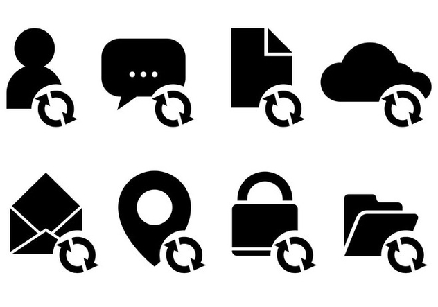 Update Icon Vector Icons - Free vector #441449