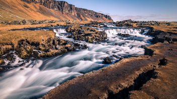 Foss waterfall - Iceland - Landscape photography - Kostenloses image #448859