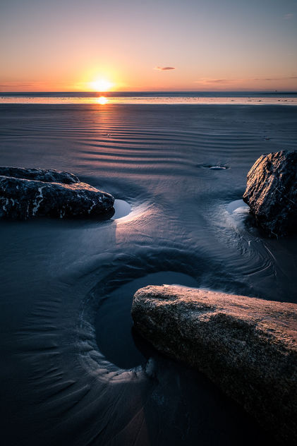 Sunrise in Bull Island - Dublin, Ireland - Seascape photography - бесплатный image #449839