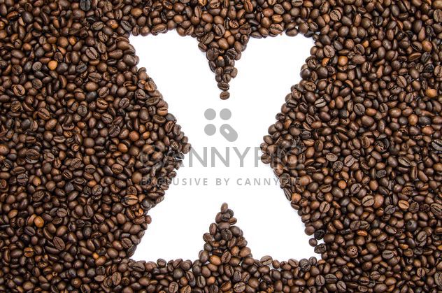 Alphabet of coffee beans - image #451929 gratis
