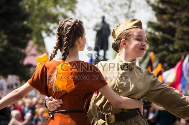 Parade devoted to Victory day - image gratuit #452279 