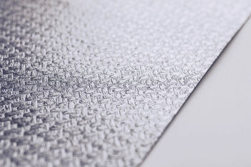 Close up of a paper texture. Silver decorative paper. - Free image #452709